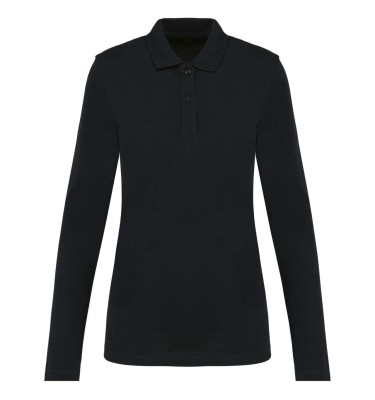LADIES' LONG-SLEEVED SUPIMA® POLO SHIRT
