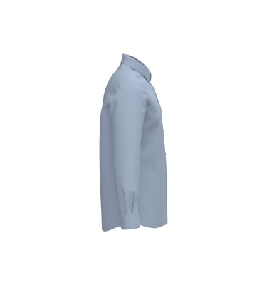 MEN LONG-SLEEVED EASY CARE SHIRT WITHOUT POCKET
