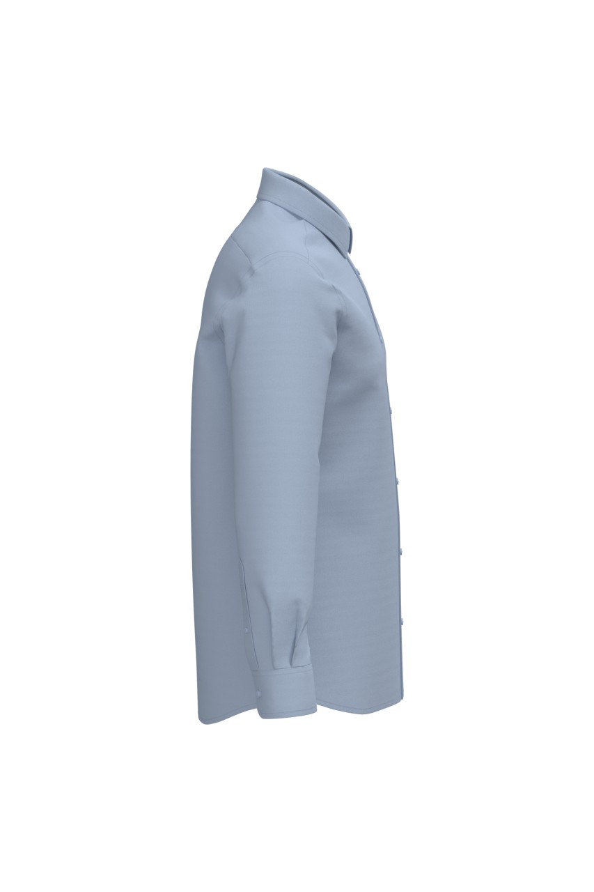 MEN LONG-SLEEVED EASY CARE SHIRT WITHOUT POCKET