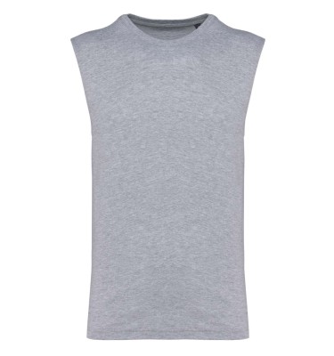 ECO-FRIENDLY MEN SLEEVELESS T-SHIRT