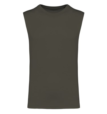ECO-FRIENDLY MEN SLEEVELESS T-SHIRT