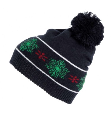 BEANIE WITH CHRISTMAS PATTERNS
