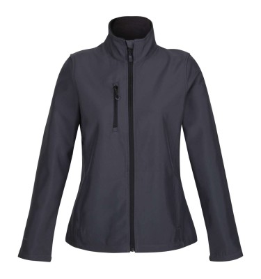 WOMEN'S HONESTLY MADE RECYCLED PRINTABLE SOFTSHELL JACKET
