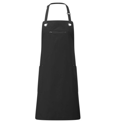‘BARLEY’ CONTRAST STITCH SUSTAINABLE BIB APRON