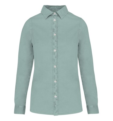 LADIES' WASHED SHIRT