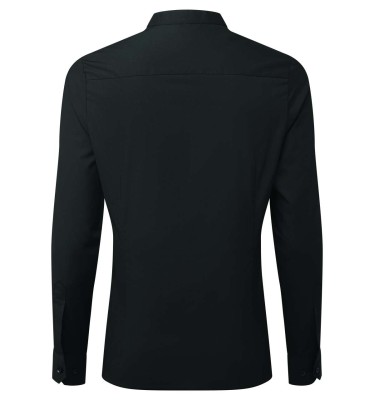 WOMEN’S BANDED COLLAR 'GRANDAD' SHIRT