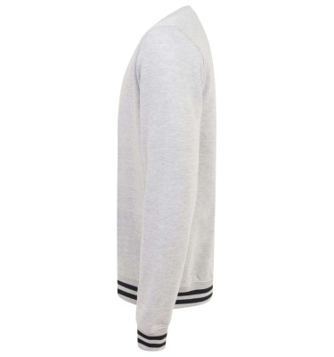 SWEAT WITH STRIPE CUFFS