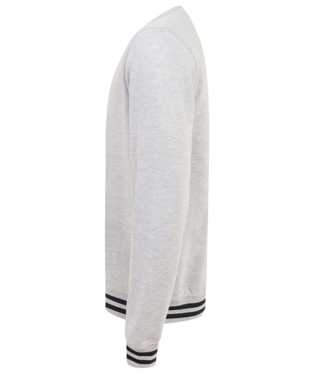 SWEAT WITH STRIPE CUFFS