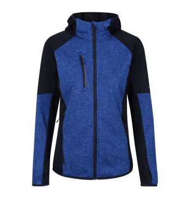 WOMEN'S X-PRO COLDSPRING II HYBRID PERFORMANCE STRETCH HOODED FLEECE JACKET