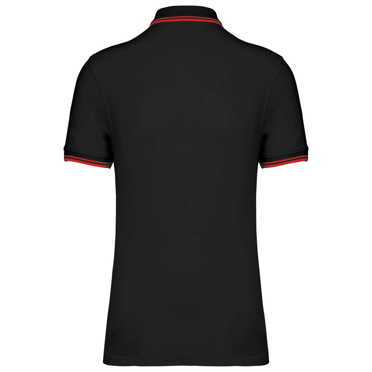 MEN'S SHORT-SLEEVED POLOSHIRT WITH CONTRASTING PIPING