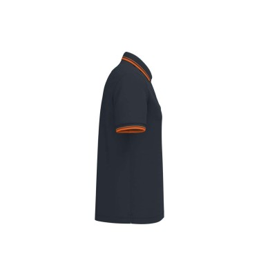 MEN'S SHORT-SLEEVED POLOSHIRT WITH CONTRASTING PIPING