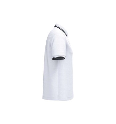 MEN'S SHORT-SLEEVED POLOSHIRT WITH CONTRASTING PIPING