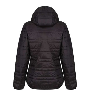 WOMENS HOODED PACKAWAY FIREDOWN JACKET