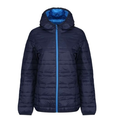 WOMENS HOODED PACKAWAY FIREDOWN JACKET