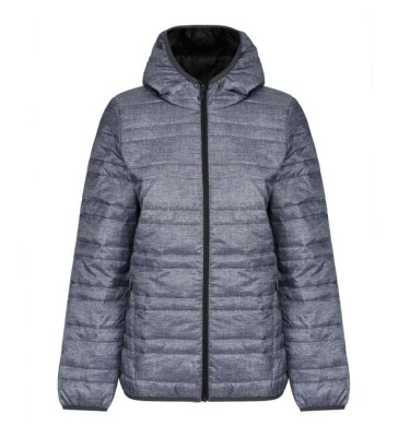 WOMENS HOODED PACKAWAY FIREDOWN JACKET