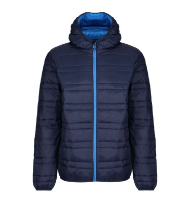 HOODED PACKAWAY FIREDOWN JACKET