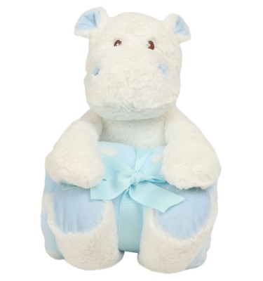 HIPPO WITH BLANKET