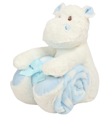 HIPPO WITH BLANKET