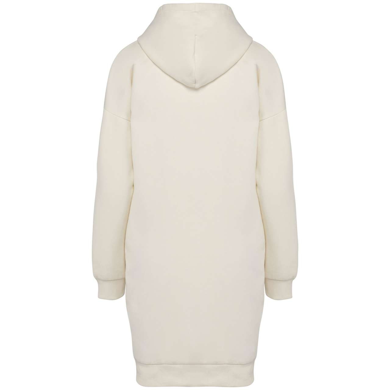 LADIES' ECO-FRIENDLY HOODED SWEATSHIRT DRESS
