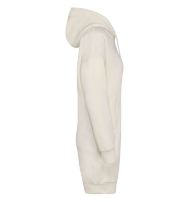 LADIES' ECO-FRIENDLY HOODED SWEATSHIRT DRESS
