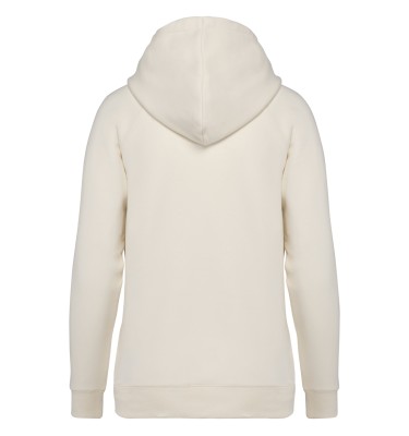 LADIES' ECO-FRIENDLY RAGLAN HOODED SWEATSHIRT