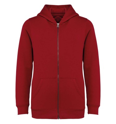 ECO-FRIENDLY KIDS’ FULL ZIP HOODED SWEATSHIRT