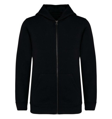 ECO-FRIENDLY KIDS’ FULL ZIP HOODED SWEATSHIRT