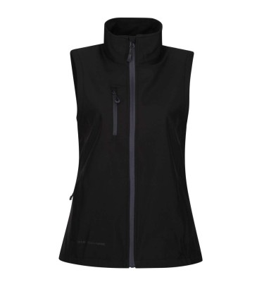 WOMEN'S HONESTLY MADE RECYCLED PRINTABLE SOFTSHELL BODYWARMER
