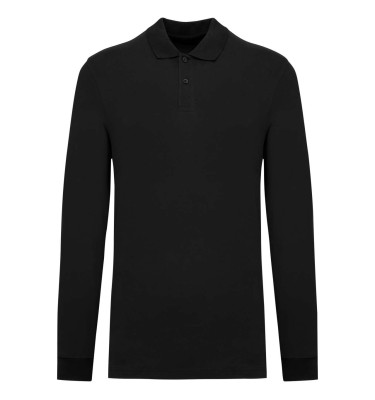 MEN’S ORGANIC 180 PIQUÉ POLO SHIRT LONG SLEEVES