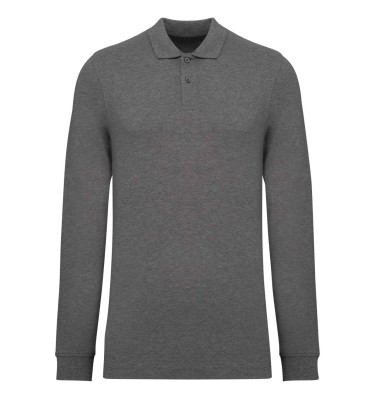 MEN’S ORGANIC 180 PIQUÉ POLO SHIRT LONG SLEEVES