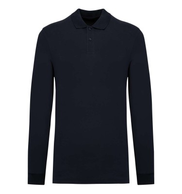 MEN’S ORGANIC 180 PIQUÉ POLO SHIRT LONG SLEEVES