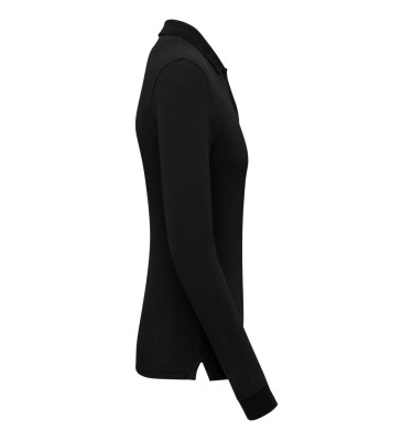LADIES’ ORGANIC 180 PIQUÉ POLO SHIRT LONG SLEEVES