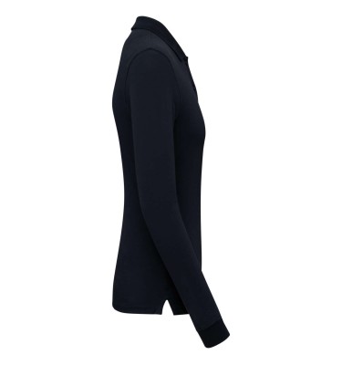 LADIES’ ORGANIC 180 PIQUÉ POLO SHIRT LONG SLEEVES