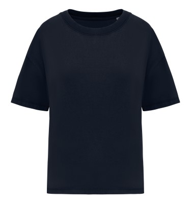 LADIES’ WASHED EFFECT OVERSIZED T-SHIRT