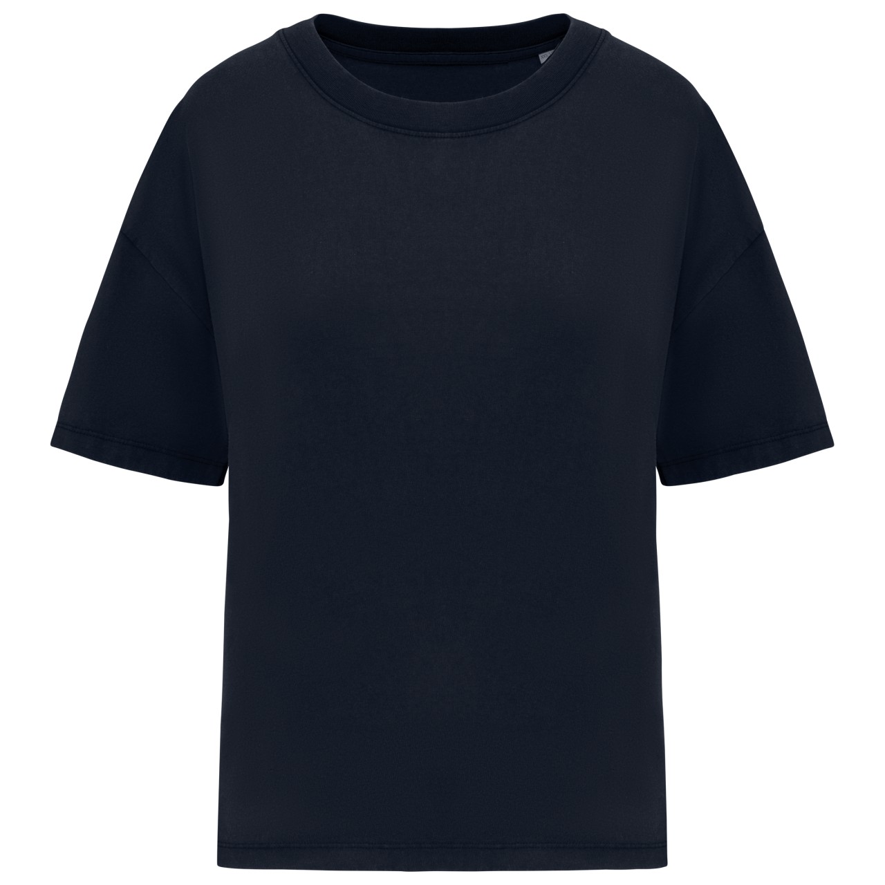LADIES’ WASHED EFFECT OVERSIZED T-SHIRT