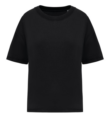 LADIES’ WASHED EFFECT OVERSIZED T-SHIRT