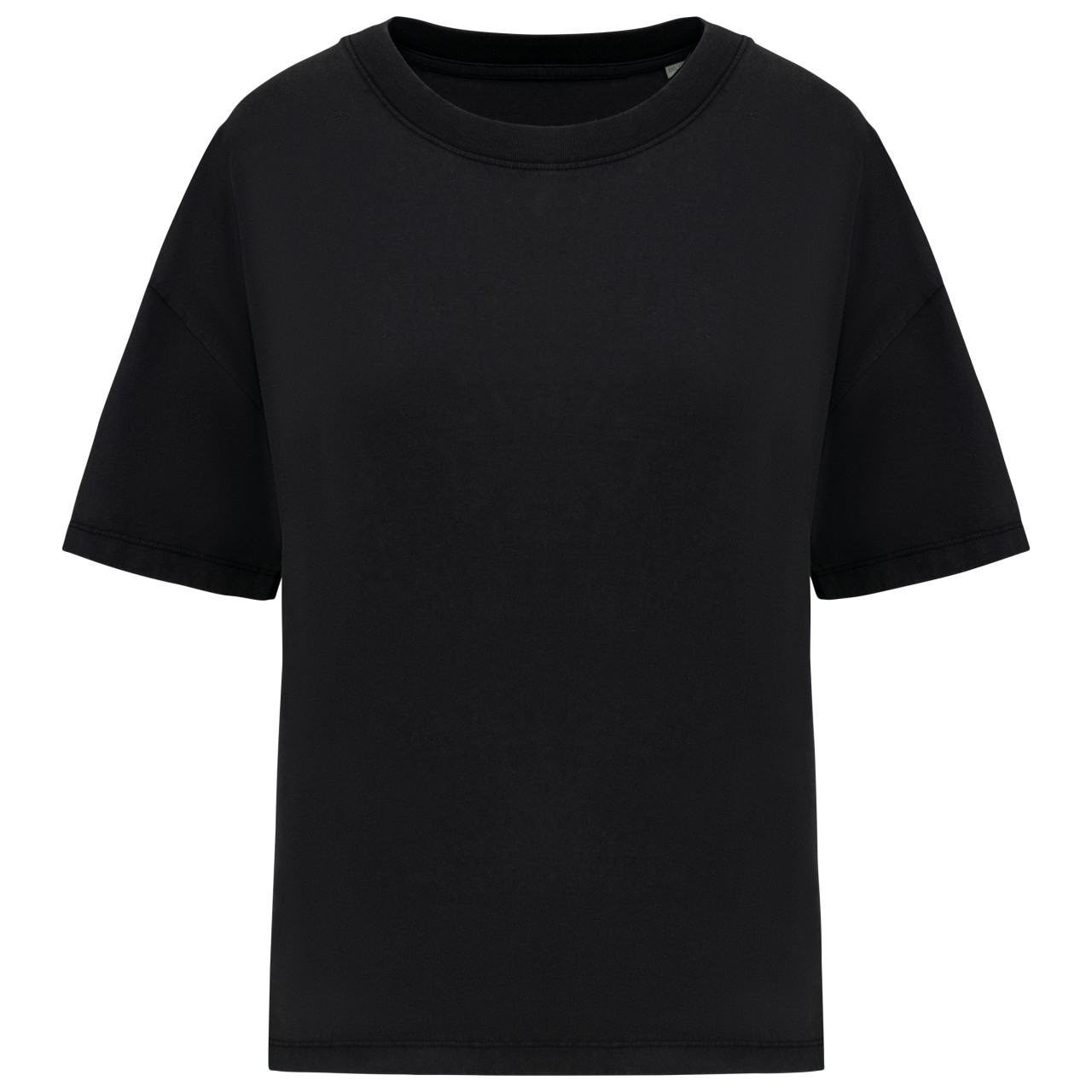 LADIES’ WASHED EFFECT OVERSIZED T-SHIRT