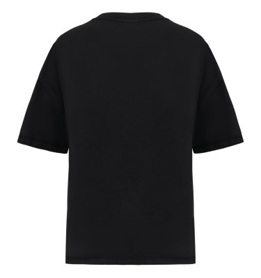 LADIES’ WASHED EFFECT OVERSIZED T-SHIRT
