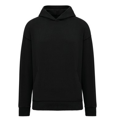 UNISEX WASHED EFFECT OVERSIZE HOODED SWEATSHIRT