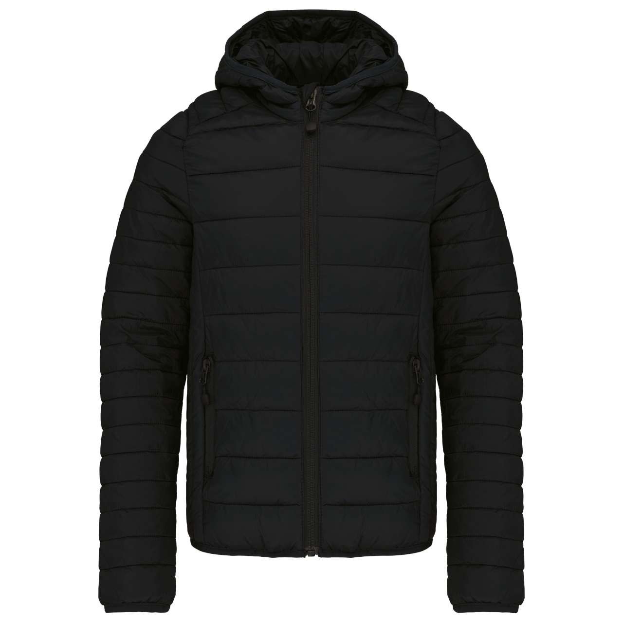KIDS' LIGHTWEIGHT HOODED PADDED JACKET