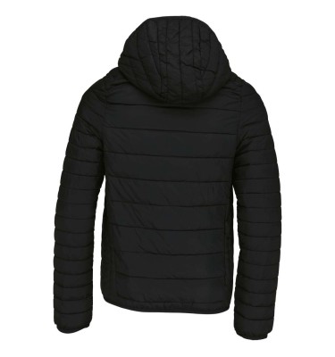 KIDS' LIGHTWEIGHT HOODED PADDED JACKET