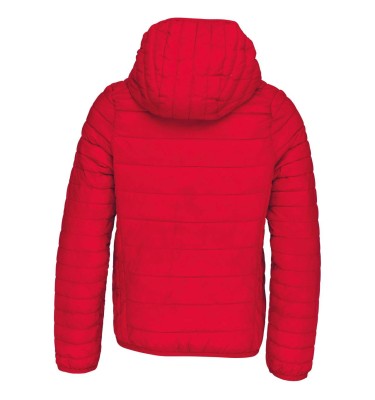 KIDS' LIGHTWEIGHT HOODED PADDED JACKET