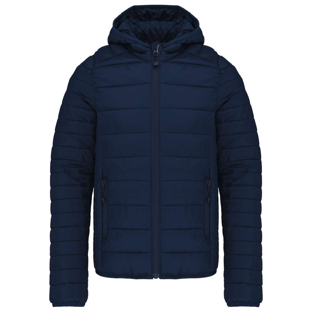 KIDS' LIGHTWEIGHT HOODED PADDED JACKET