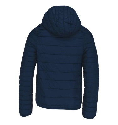 KIDS' LIGHTWEIGHT HOODED PADDED JACKET