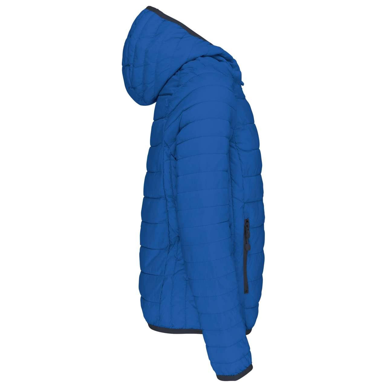 KIDS' LIGHTWEIGHT HOODED PADDED JACKET