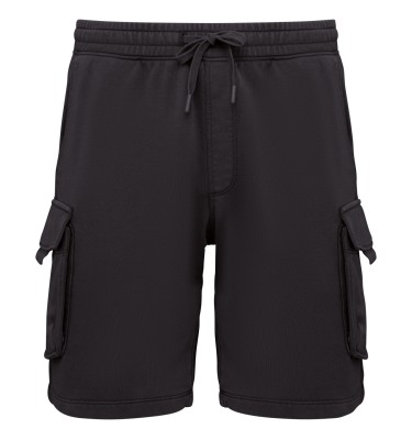 MEN’S FRENCH TERRY WASHED  EFFECT CARGO SHORTS