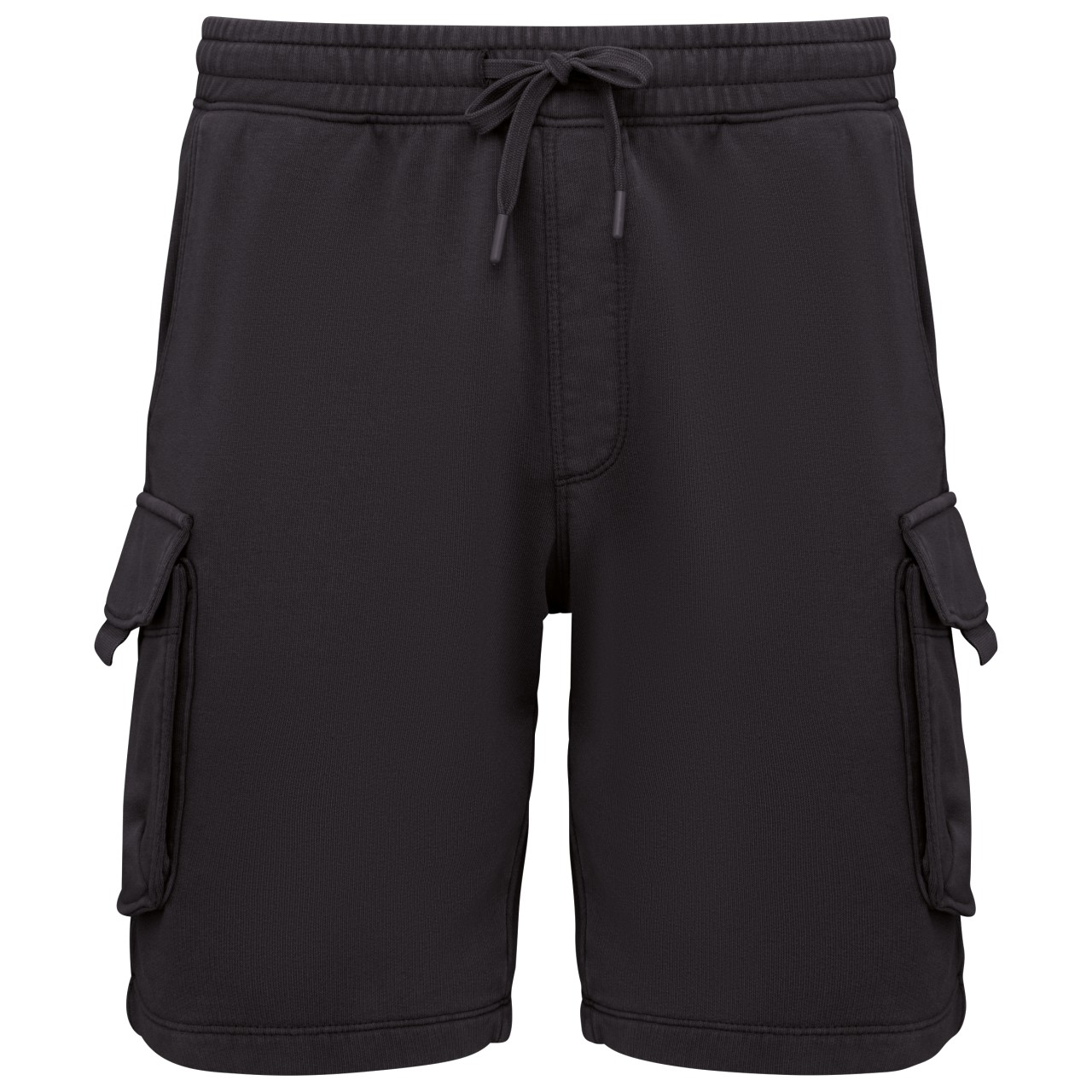 MEN’S FRENCH TERRY WASHED  EFFECT CARGO SHORTS