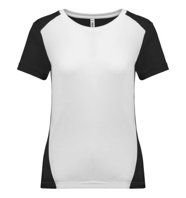 LADIES' ECO-FRIENDLY TWO-TONE SPORT T-SHIRT