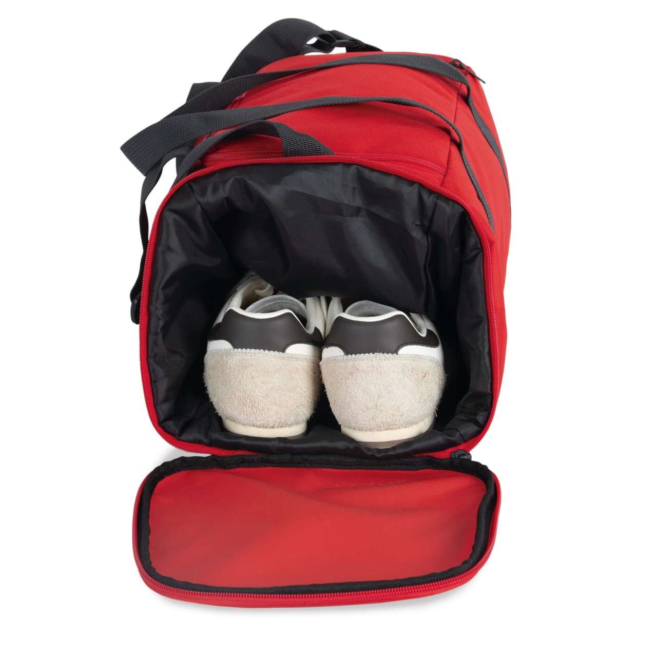 SPORTS BAG WITH SHOES HOLDER COMPARTMENT