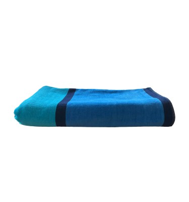 OLIMA „TURQUOISE WAVE” BEACH VELOUR TOWEL